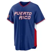 Men's Alexander Cintron Puerto Rico Baseball Royal 2026 World Classic Road Stadium Jersey