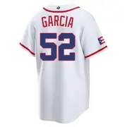 Men's Rico Garcia Puerto Rico Baseball Replica White 2026 World Classic Home Stadium Jersey