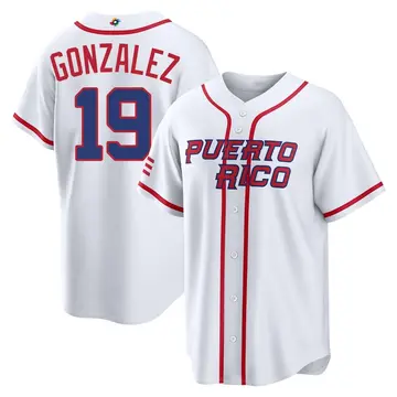 Juan Gonzalez 2026 World Baseball Classic Jersey - Puerto Rico