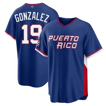 Juan Gonzalez 2026 World Baseball Classic Jersey - Puerto Rico